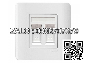 Bộ 2 ổ cắm điện thoại Clipsal / Schneider E8432TDRJS_6_G19