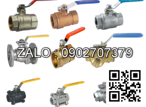 Van khóa Inox tay gạt màu xanh 60