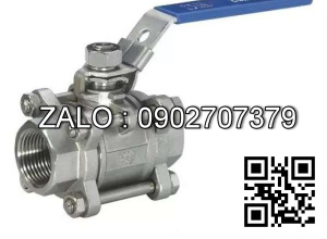 Van khóa Inox răng trong RT tay gạt màu trắng 27