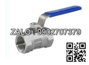 Van khóa Inox răng trong RT tay gạt màu xanh 27