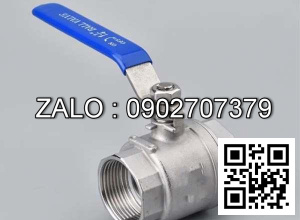 Van khóa Inox răng trong RT tay vặn màu xanh 160