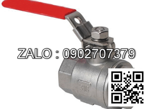 Van khóa Inox răng trong RT tay vặn màu đỏ 140