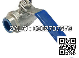 Van khóa Inox răng trong RT tay gạt Inox màu trắng 42