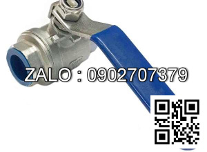 Van khóa Inox răng trong RT tay gạt Inox màu trắng 160