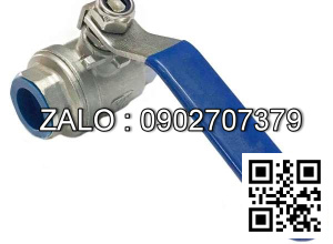 Van khóa Inox răng trong RT tay gạt Inox màu trắng 168