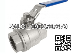 Van khóa Inox răng trong RT tay gạt Inox màu xanh 60