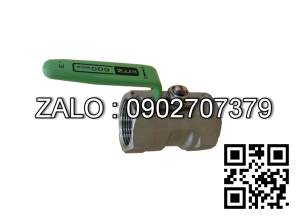 Van khóa Inox tay gạt Inox màu xanh 140