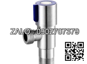 Van khóa Inox tay vặn Inox màu trắng 160