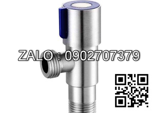 Van khóa Inox tay vặn Inox màu trắng 200