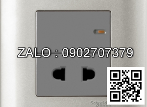Ổ cắm đơn 2 chấu Clipsal / Schneider E8415U_SA_G19