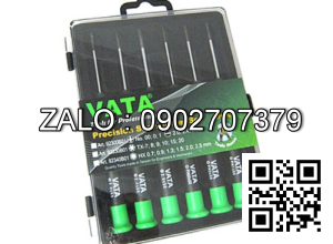 Bộ tuốc nơ vít VATA đồng hồ cán dài 2 cạnh & 4 cạnh 6 chi tiết 92300B01