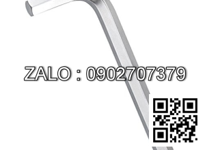 Chìa vặn lục giác thường TOPTUL 4.5mm loại ngắn Mạ crom AGAS4E08