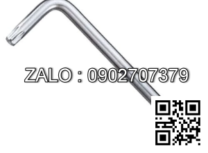 Chìa vặn hoa thị(torx) TOPTUL T20 loại ngắn Mạ crom AIAS2006
