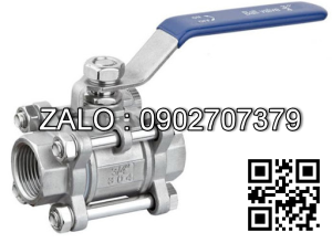 Van khóa nước Inox răng trong RT tay vặn màu xanh 42