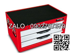 Tủ đồ nghề 3 ngăn màu đỏ chống lật TOPTUL 157 chi tiết Pro-line GCAZ0018