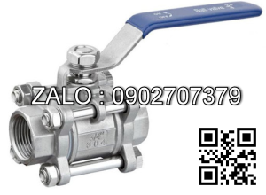 Van khóa nước Inox răng trong RT tay vặn Inox màu đỏ 27