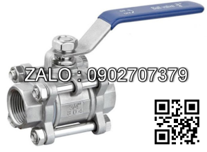 Van khóa nước Inox răng trong RT tay vặn Inox màu đỏ 90