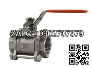 Van khóa nước Inox răng trong RT tay gạt nước Inox màu trắng 27