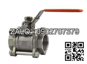 Van khóa nước Inox răng trong RT tay gạt nước Inox màu trắng 140