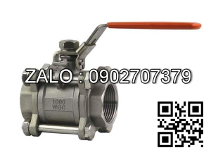 Van khóa nước Inox răng trong RT tay gạt nước Inox màu trắng 200