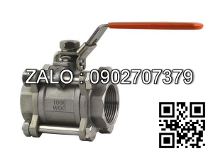 Van khóa nước Inox răng trong RT tay gạt nước Inox màu đỏ 34