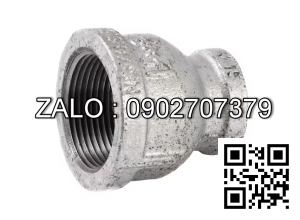 Nối thép mạ kẽm giảm MS RN/RT 34/21