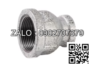 Nối thép mạ kẽm giảm MS RN/RT 49/27