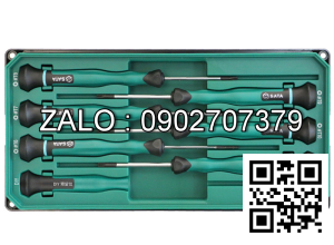 Bộ tuốc nơ vít Sata đồng hồ hoa thị(torx) 6 chi
tiết 09313