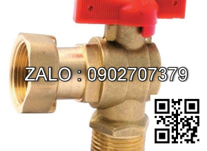 Van khóa thép mạ kẽm răng trong RT tay gạt màu xanh 200