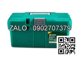 Thùng đồ nghề bằng nhựa Sata
400x225x203mm 95162