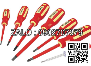 Tuốc nơ vít cán cao su đen cam 4 cạnh Asaki 6x150 AK-6190 Hãng ngừng cấp
hàng