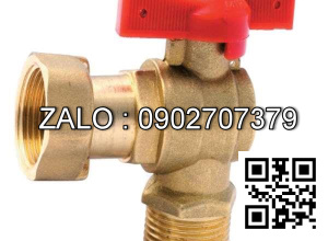 Van khóa nước thép mạ kẽm tay gạt nước thép mạ kẽm màu trắng 160