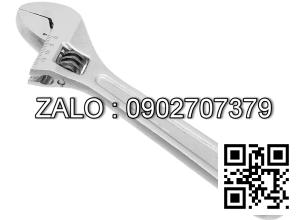 Mỏ lết Asaki 6/150mm mạ đen AK-
0046