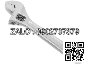 Mỏ lết Asaki 6/150mm mạ kẽm đen AK-
7618