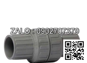 Van khóa thép đen tay vặn màu trắng 160