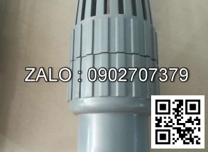 Van khóa thép đen tay vặn màu xanh 21