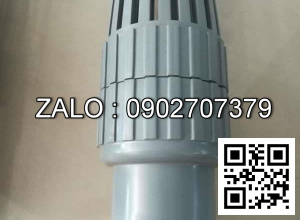 Van khóa thép đen tay vặn màu xanh 27