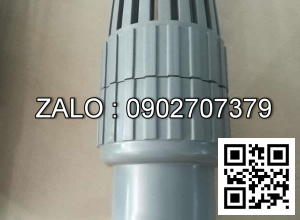 Van khóa thép đen tay vặn màu xanh 34