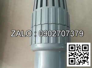 Van khóa thép đen tay vặn màu xanh 42