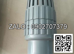 Van khóa thép đen tay vặn màu xanh 90