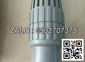 Van khóa thép đen tay vặn màu xanh 140