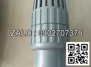 Van khóa thép đen tay vặn màu xanh 200