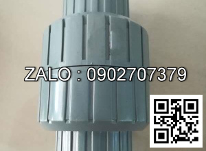 Van khóa thép đen tay vặn màu đỏ 21