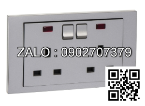 Bộ 2 ổ cắm 3 chấu Clipsal / Schneider KB25N_AS