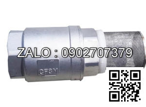 Van khóa thép đen tay gạt thép đen màu đỏ 60