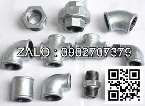 Nối nước thép đen MS27