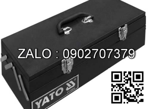 Thùng đồ nghề 3 ngăn bằng sắt tay đen