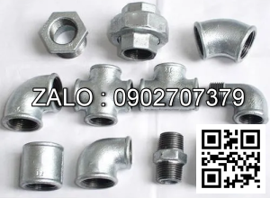 Nối nước thép đen RT140