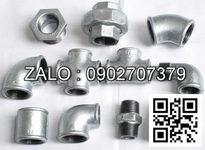 Nối nước thép đen giảm MS RN/RT 21/27