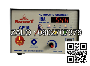Máy nạp ắc quy tự động ROBOT 15A